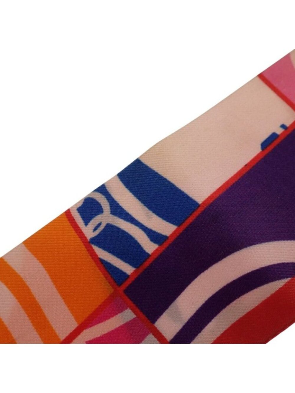 Hermes Brides de Gala En Desordre Order 13 Scarf Silk Red Rouge - Picture 8 of 12